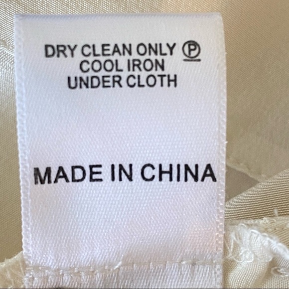 NWT SABA Ivory & Black Bay View Silk Peplum Short Sleeve Blouse Size 14 - Picture 7 of 11